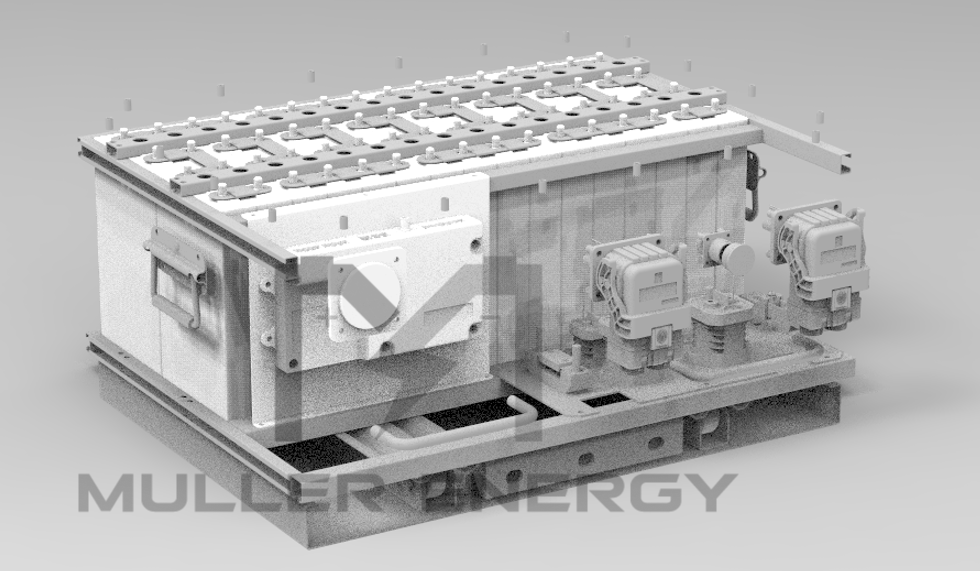 battery pack with BMS